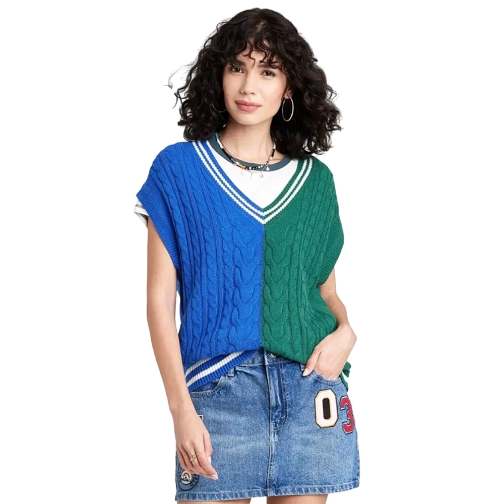 Wild Fable Sleeveless Sweater Large /New